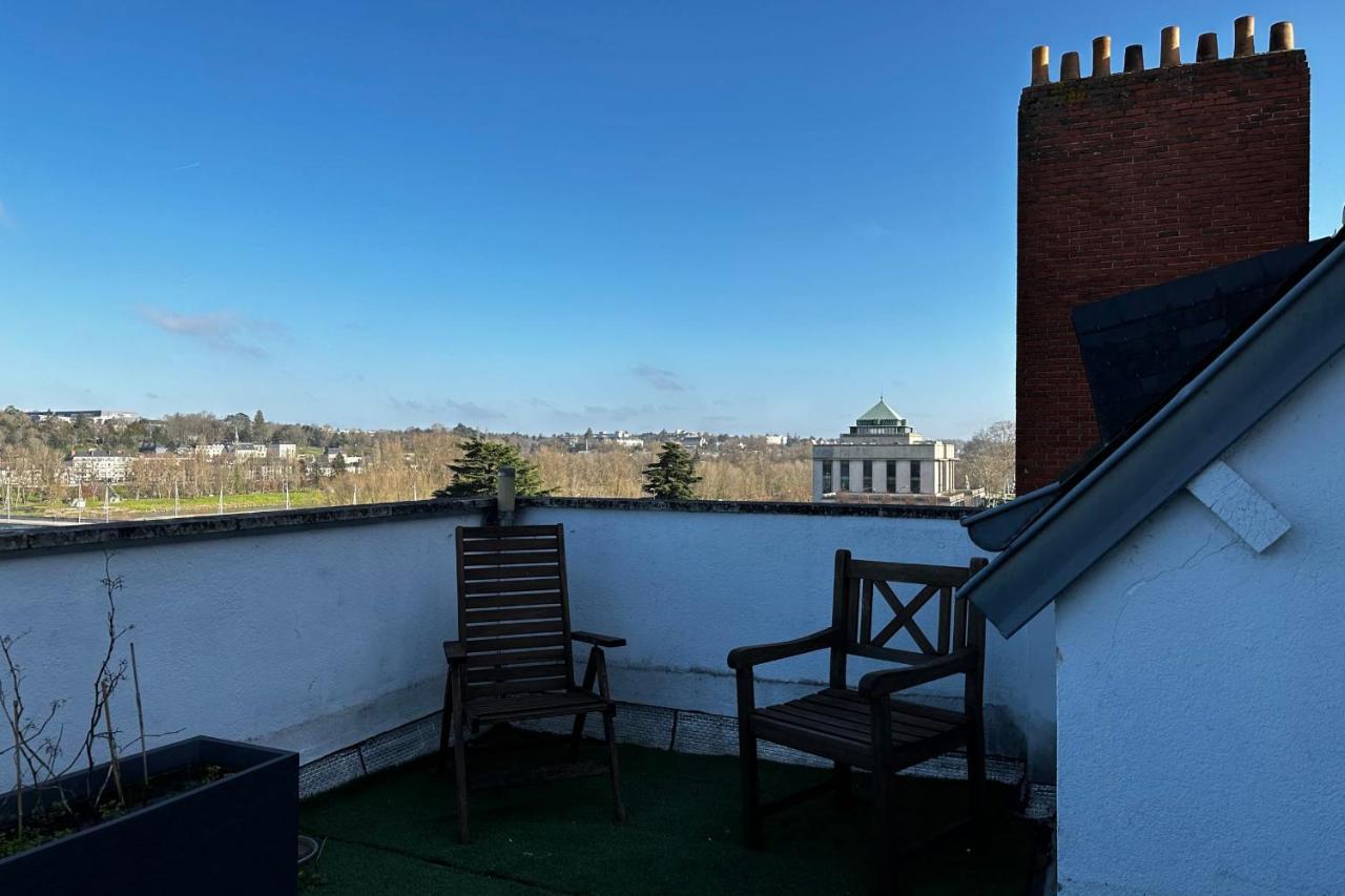 Beautiful Apartment With Terrace - Loire View 图尔 外观 照片