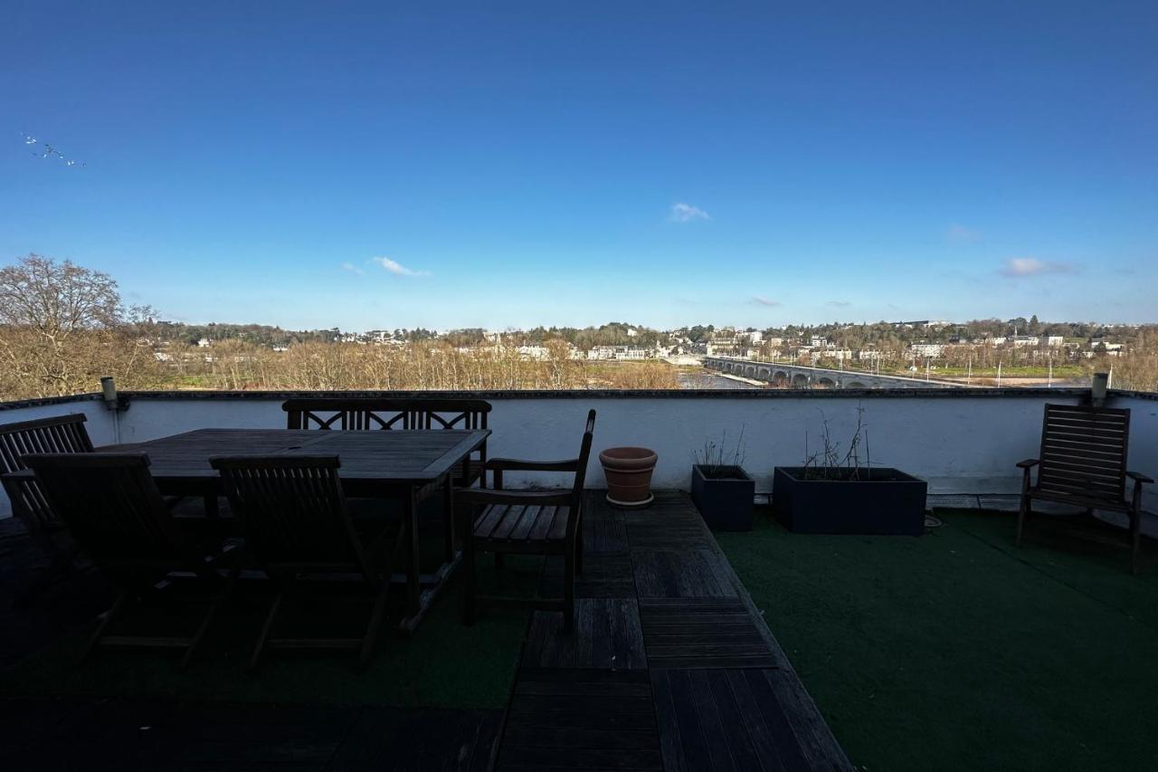 Beautiful Apartment With Terrace - Loire View 图尔 外观 照片