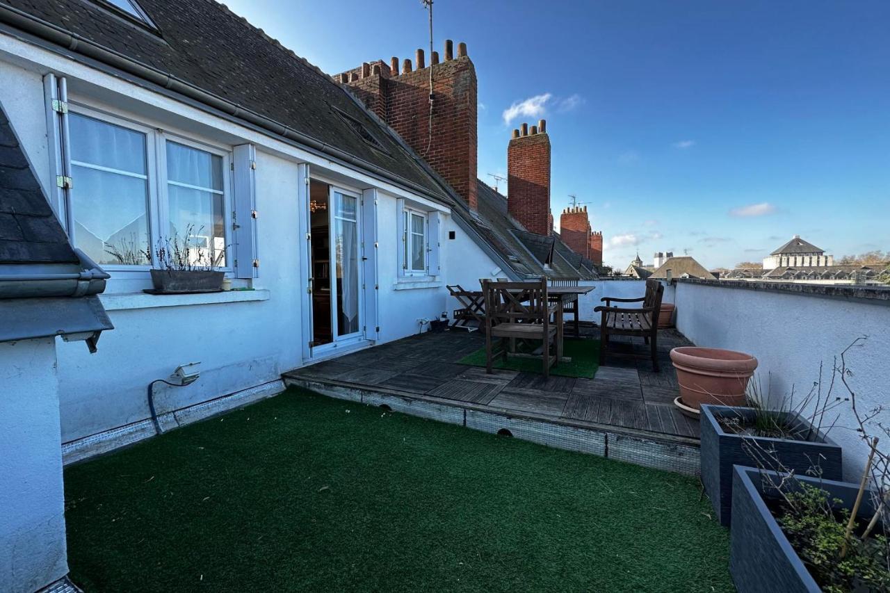 Beautiful Apartment With Terrace - Loire View 图尔 外观 照片